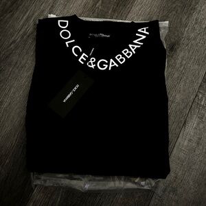 Dolce & Gabbana Black Short Sleeve Tee